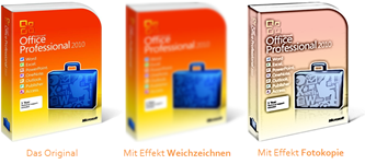 PowerPoint 2010: Demo von zwei Bildbearbeitungseffekten