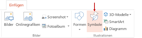 Piktogramme im SVG-Format nutzen über die Registerkarte Einfügen